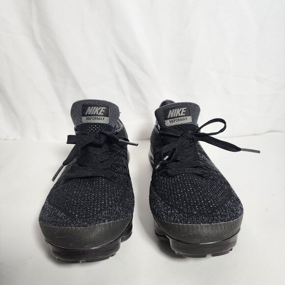 Nike Shoes - WMNS Nike Air VaporMax Flyknit - Black-Anthracite-Dark Grey - Size 7 - Used